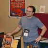 Gabe Fajuri at booth